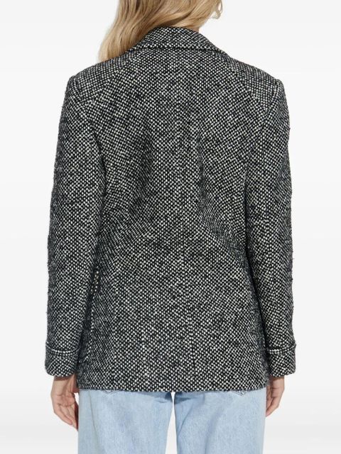 Dolce & Gabbana flap-pockets tweed jacket - Grey