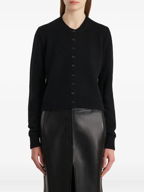 KHAITE Everheart cardigan - Black