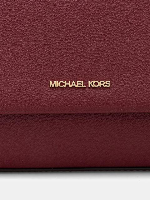 MICHAEL Michael Kors torebka skórzana NESSA kolor bordowy 30T5G8ZM1L - zdjęcie produktu nr 2