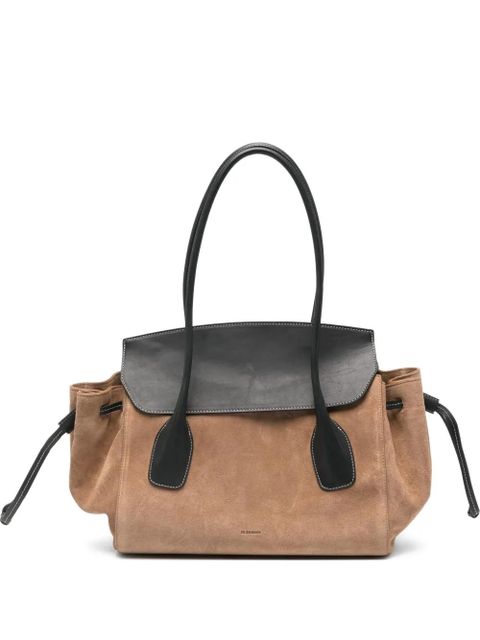 Jil Sander leather tote bag - Neutrals - zdjęcie produktu nr 1