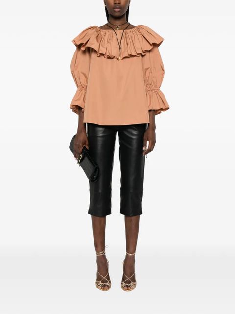 Chloé ruffled blouse - Neutrals - zdjęcie produktu nr 2