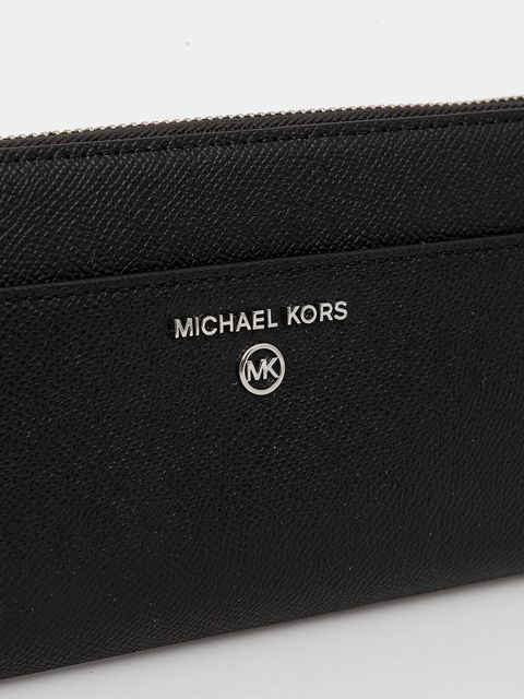 MICHAEL Michael Kors portfel skórzany damski kolor czarny 32R3ST9E3L