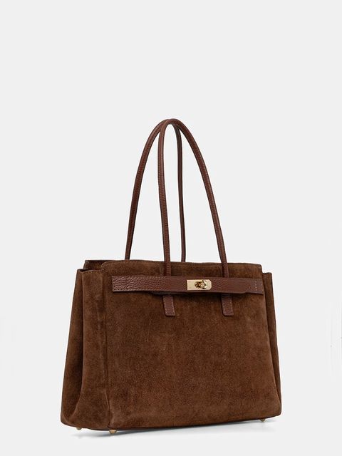 Answear.LAB torebka zamszowa - zdjęcie produktu nr 1