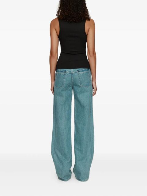 Christopher Esber Crystal Pin tank top - Black