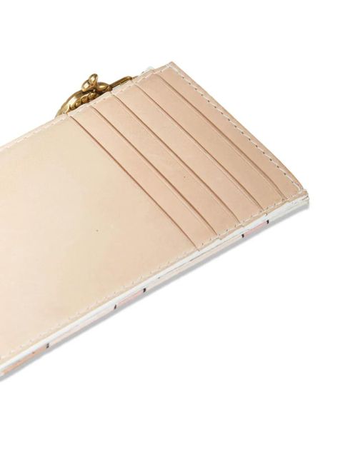 PUCCI Iride-print card holder - Neutrals