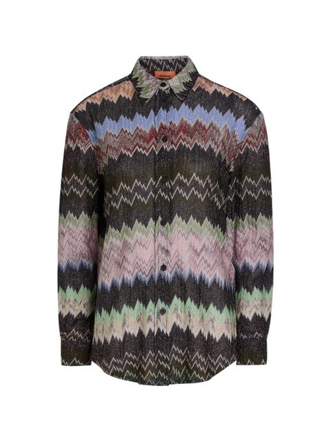 Missoni zigzag shirt - Black - zdjęcie produktu nr 1