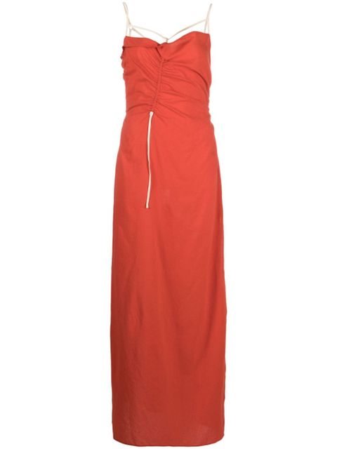 Jacquemus La Robe Gaua long dress - Red - zdjęcie produktu nr 1