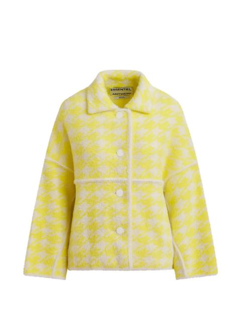 Essentiel Antwerp patterned cardigan - Yellow - zdjęcie produktu nr 1