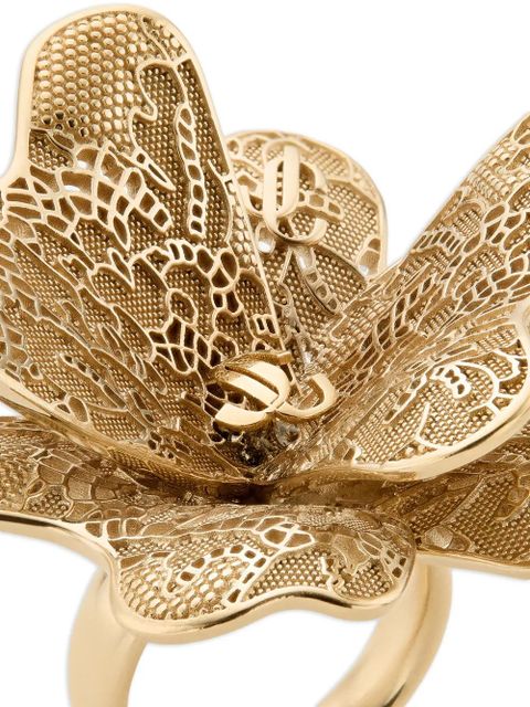 Jimmy Choo Maxi Corsage ring - Gold