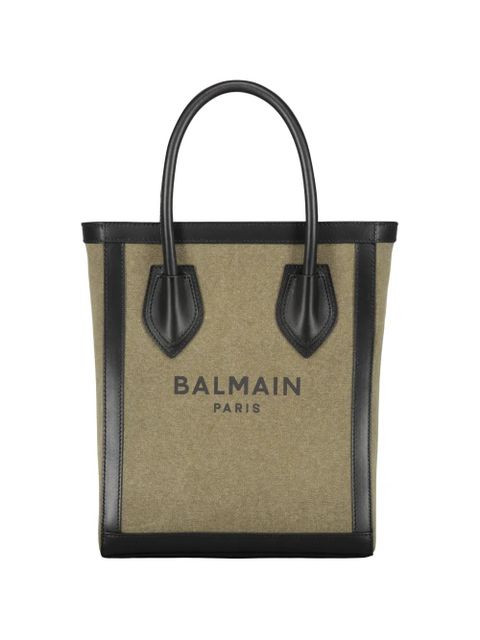 Balmain logo tote bag - Green - zdjęcie produktu nr 1