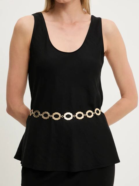 Answear.LAB pasek damski kolor złoty