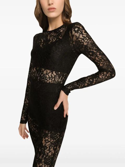 Dolce & Gabbana lace jumpsuit - Black