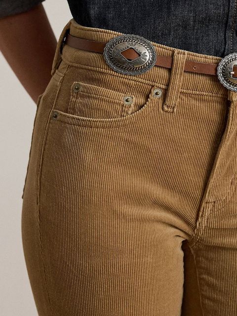 Lauren Ralph Lauren spodnie sztruksowe