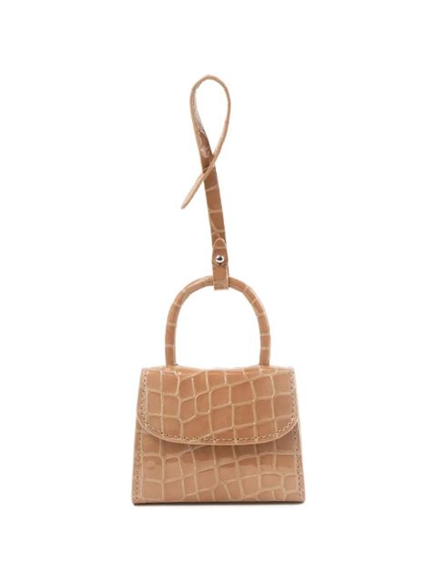 BY FAR mini embossed charm - Neutrals - zdjęcie produktu nr 1