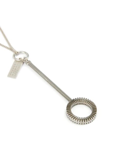 MM6 Maison Margiela Numeric-signature necklace - Silver
