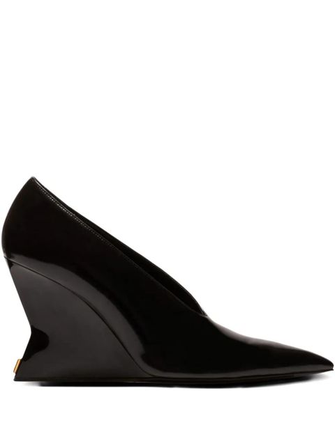 Balmain 95mm pointed-toe pumps - Black - zdjęcie produktu nr 1