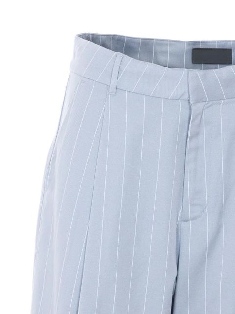 Eleh striped wide leg trousers - Blue