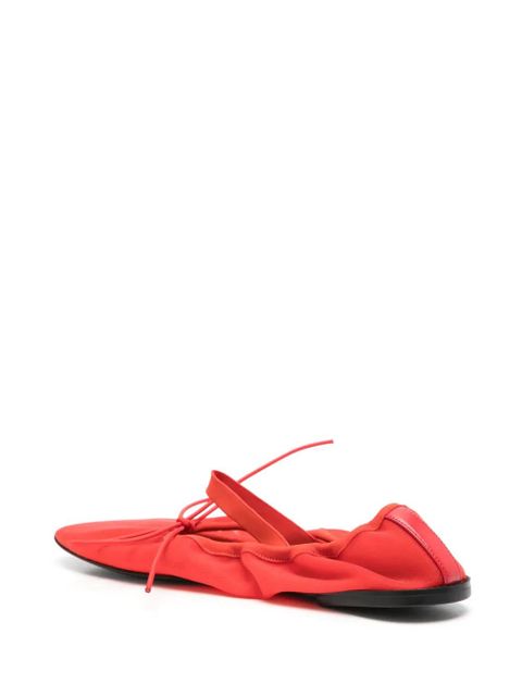 Proenza Schouler mesh ballet flats - Red