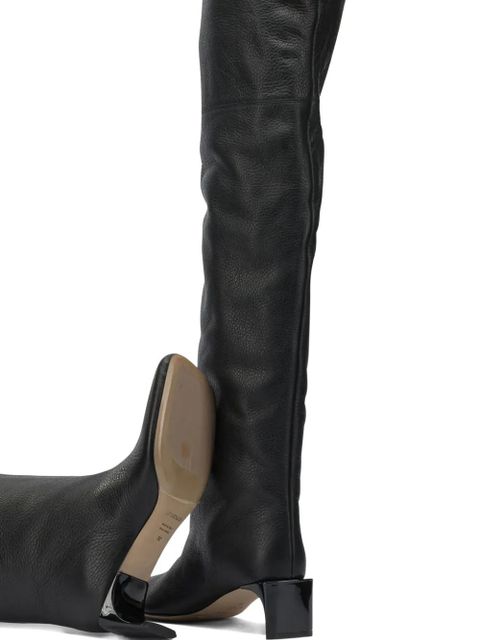 Max Mara 45mm over-the-knee boots - Black