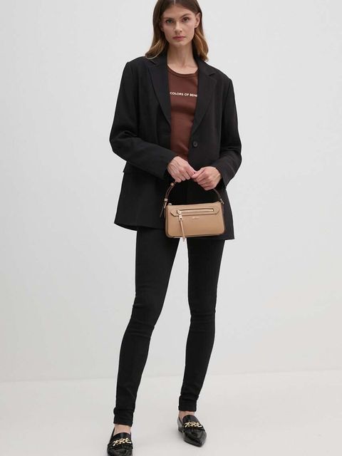 Dkny torebka skórzana - zdjęcie produktu nr 1