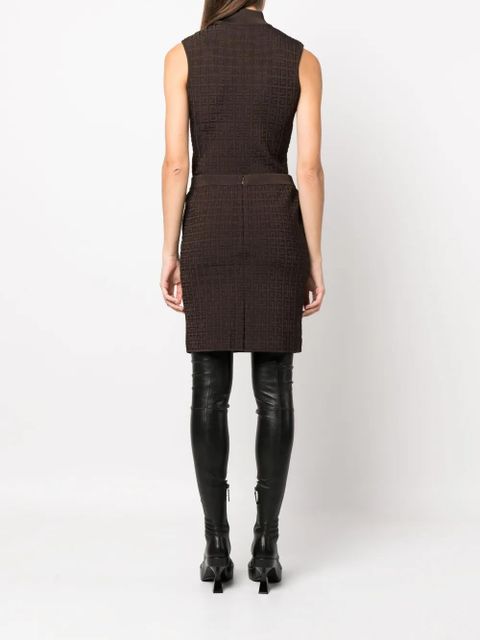 Givenchy 4G motif mini skirt - Brown