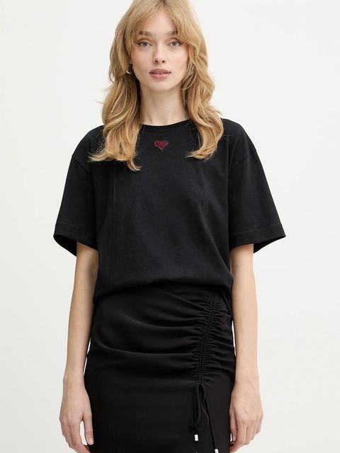 Pinko t-shirt bawełniany - zdjęcie produktu nr 1