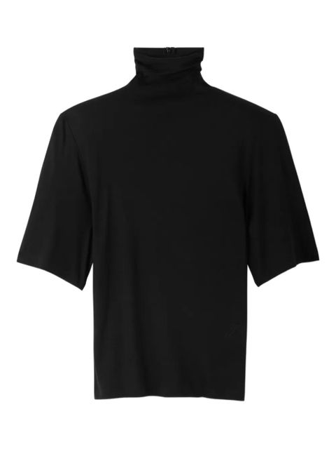 Jacquemus turtleneck short-sleeve top - Black - zdjęcie produktu nr 1