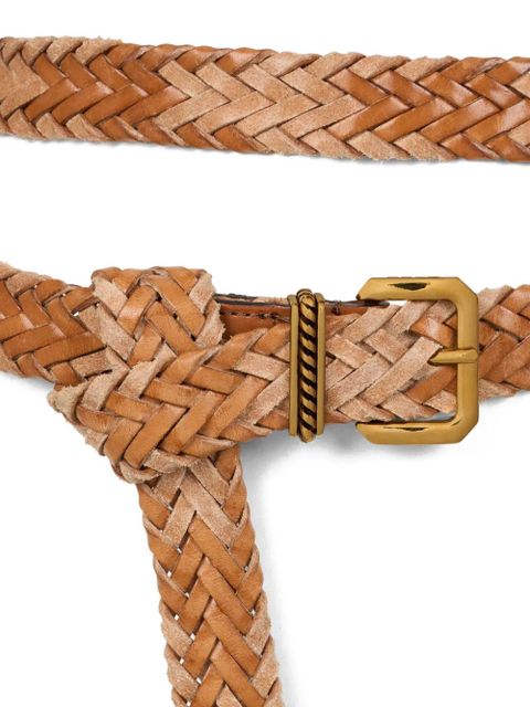 ETRO woven double-wrap belt - Brown
