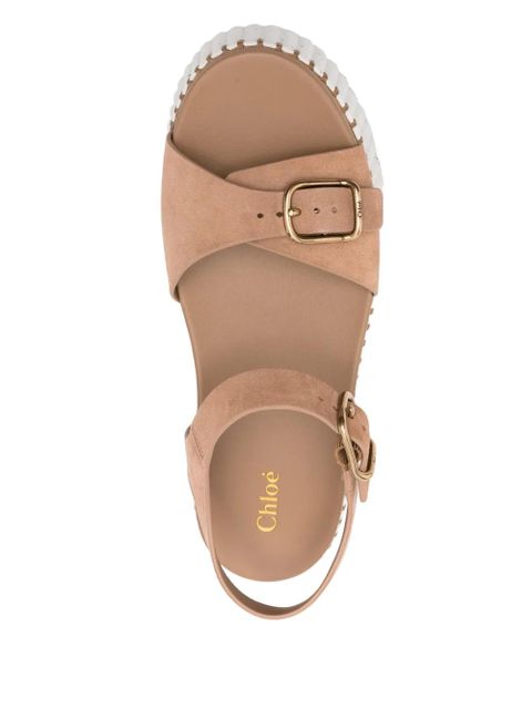Chloé 70mm Nama sandals - Brown