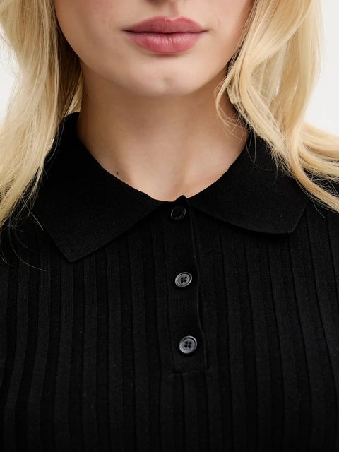 Miss Sixty sweter damski kolor czarny lekki 6S2RJ03800