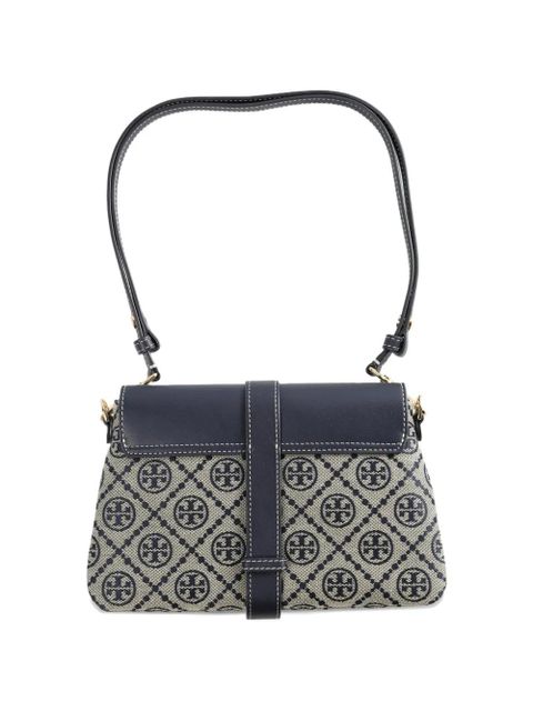 Tory Burch small T Monogram buckle-fastening shoulder bag - Neutrals - zdjęcie produktu nr 2