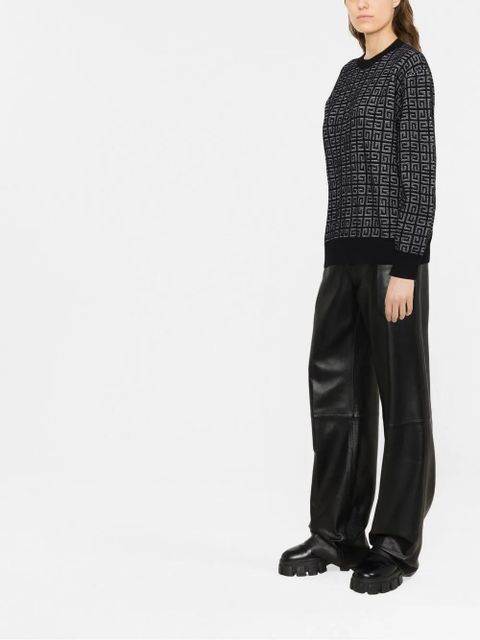 Givenchy 4G jacquard-knit jumper - Black - zdjęcie produktu nr 2