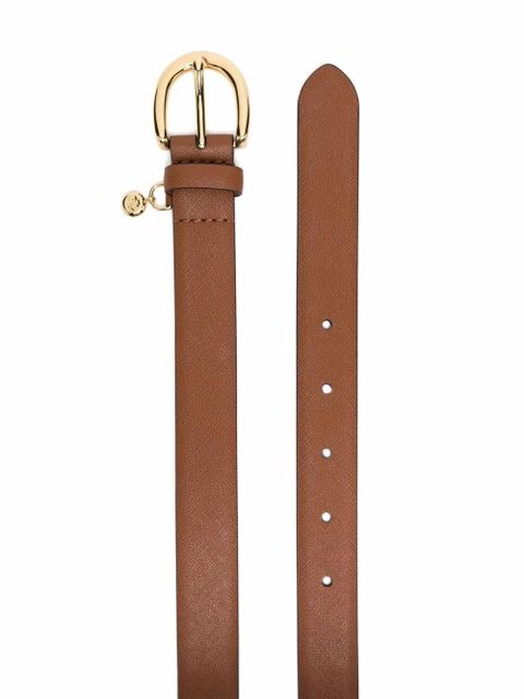 Lauren Ralph Lauren logo charm buckled belt - Brown - zdjęcie produktu nr 2
