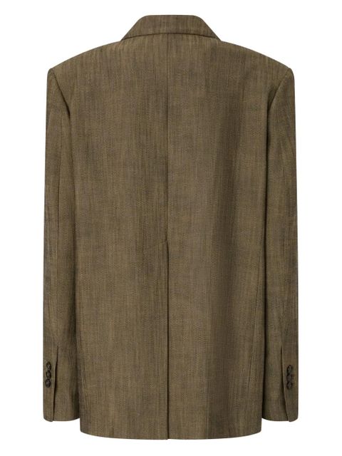 PINKO decorative buttons blazer - Brown - zdjęcie produktu nr 2