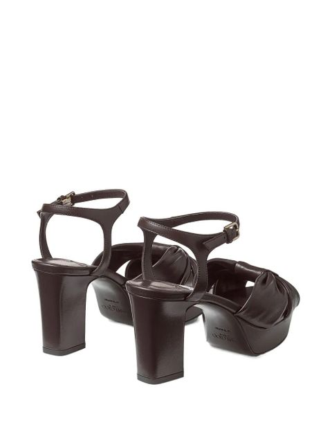 Jimmy Choo 80mm Heloise sandals - Brown - zdjęcie produktu nr 2