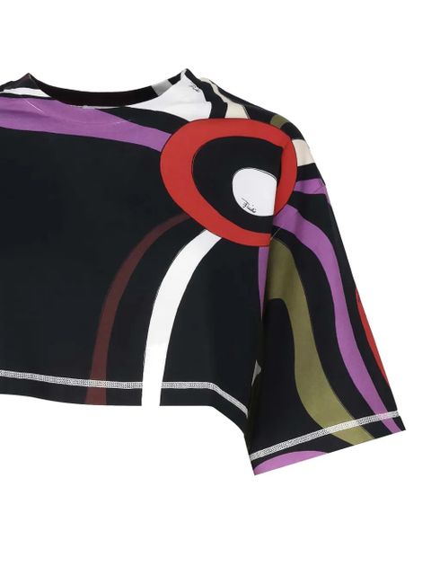 PUCCI graphic-print T-shirt - Black - zdjęcie produktu nr 2