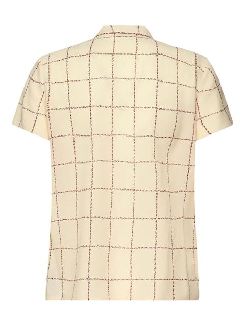 Loro Piana Febe pussy-bow silk blouse - Neutrals - zdjęcie produktu nr 2