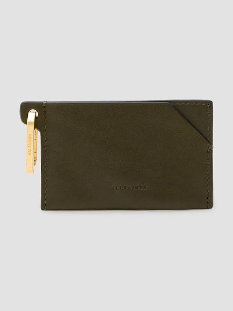 AllSaints etui na karty skórzane HEX CARDHOLDER - zdjęcie produktu nr 1