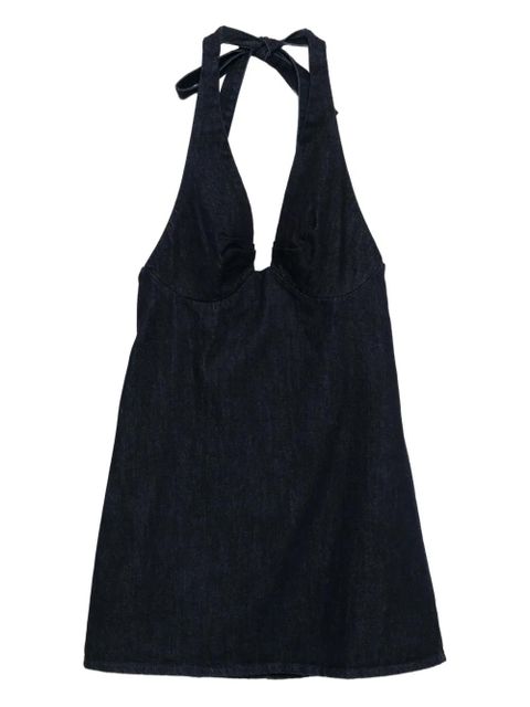 Free People Trevi denim mini dress - Blue - zdjęcie produktu nr 1