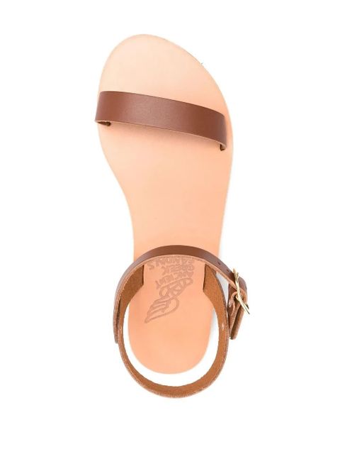 Ancient Greek Sandals Drama leather sandals - Brown