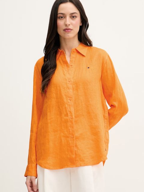 Tommy Hilfiger koszula damska lniana - zdjęcie produktu nr 1