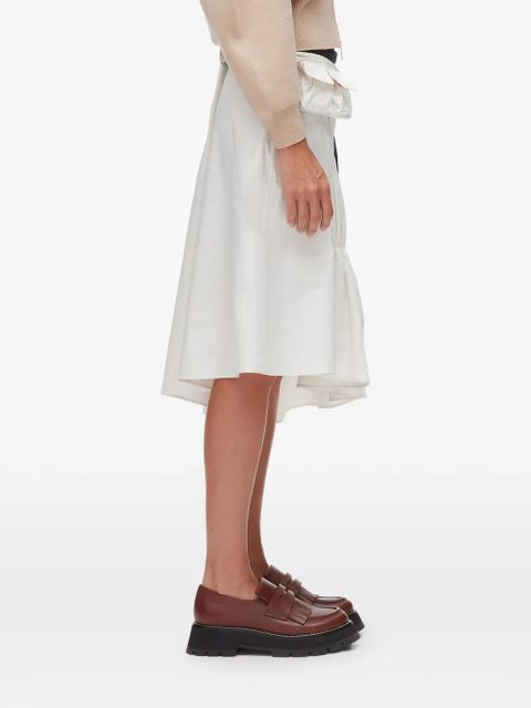 3.1 Phillip Lim ruffled asymmetric skirt - White