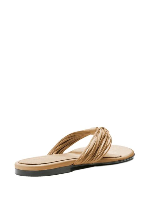 Proenza Schouler pleated thong sandals - Neutrals