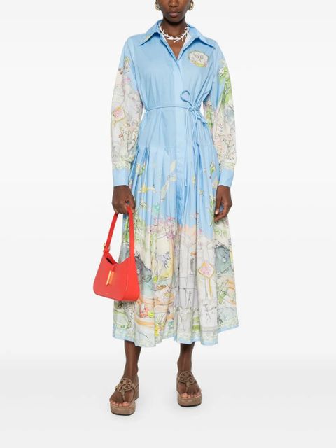 ALEMAIS organic cotton dress - Blue - zdjęcie produktu nr 2