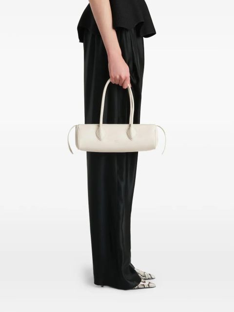 KHAITE zip fastening leather shoulder bag - Neutrals - zdjęcie produktu nr 2