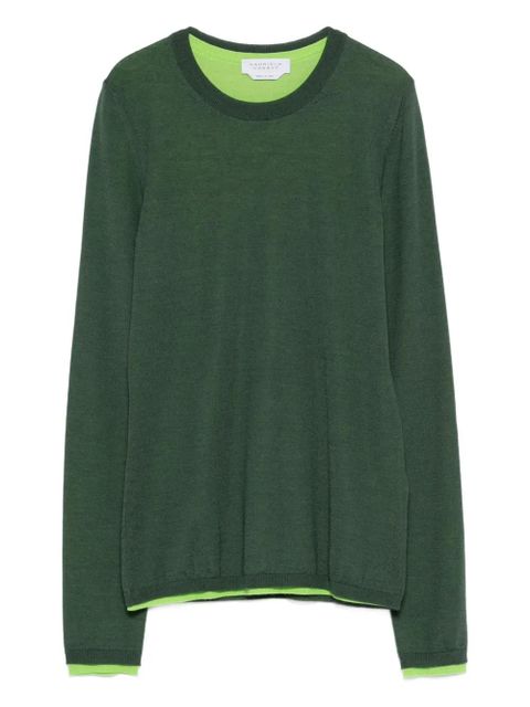 Gabriela Hearst crew-neck sweater - Green - zdjęcie produktu nr 1