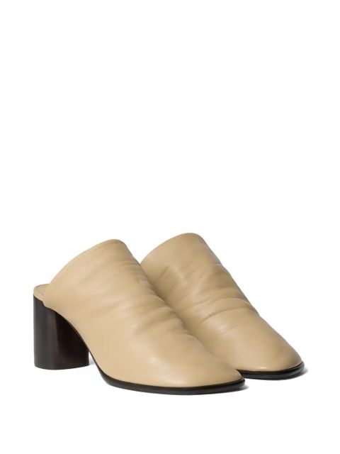 LEMAIRE glove block-heel mules - Neutrals - zdjęcie produktu nr 2