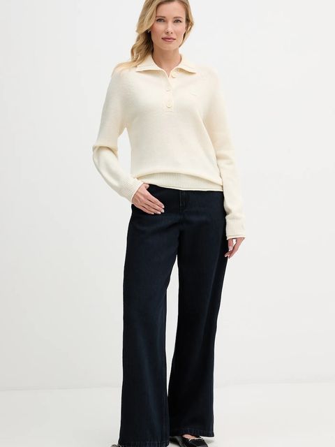 Lacoste sweter wełniany