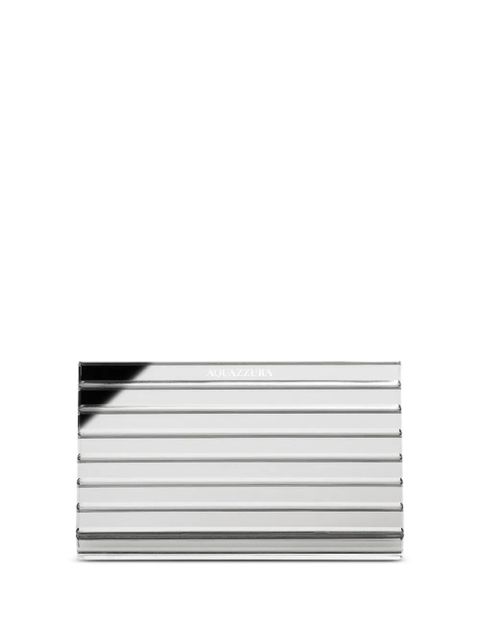 Aquazzura Ari clutch bag - Silver - zdjęcie produktu nr 1