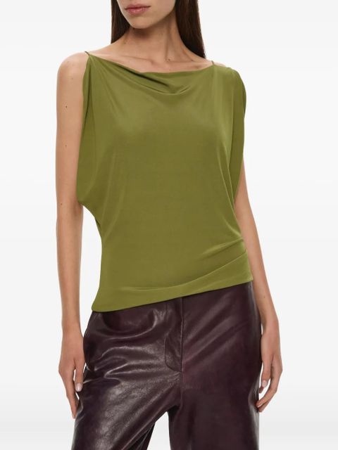 Christopher Esber disconnect jersey sling top - Green - zdjęcie produktu nr 1